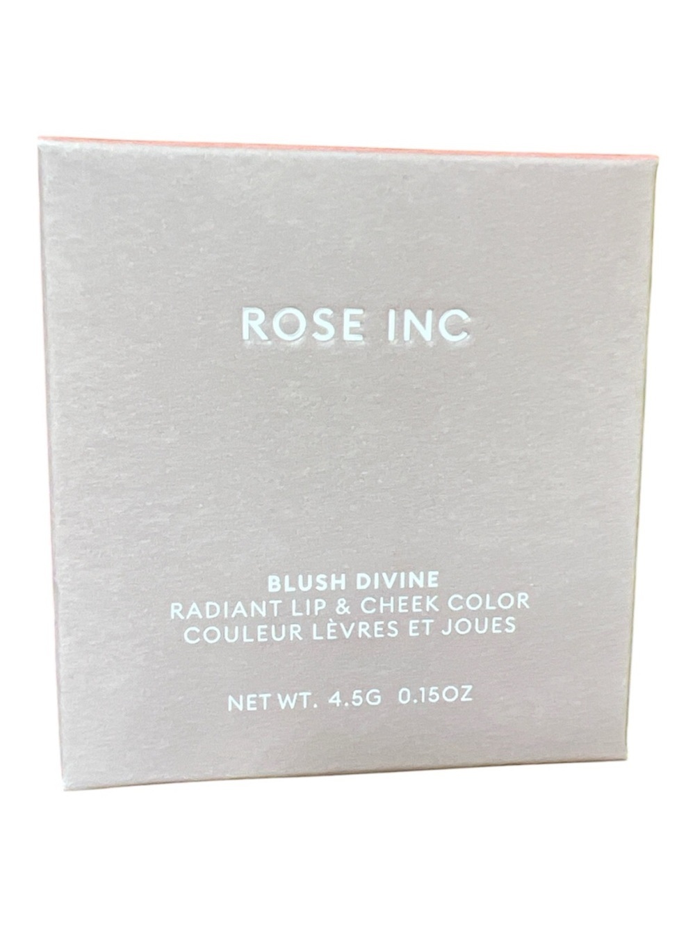 Rose Inc Blush Divine In Hydrangea Cream Blush Refillable NIP